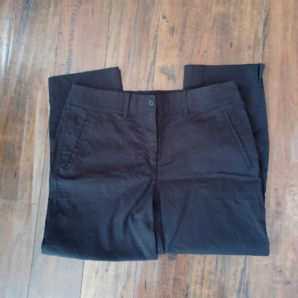 Chicos Womens Black Pants Size 6